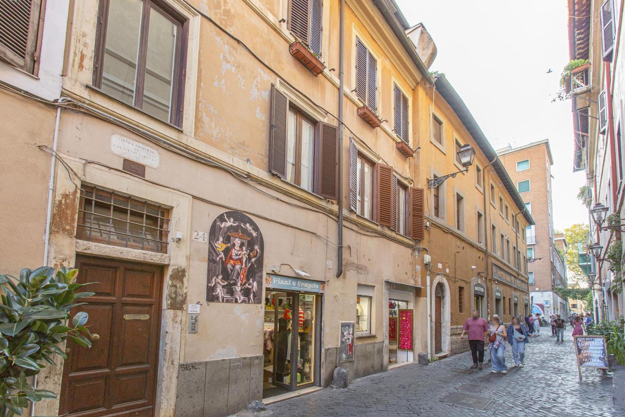 Happy Trastevere In 로마 외부 사진