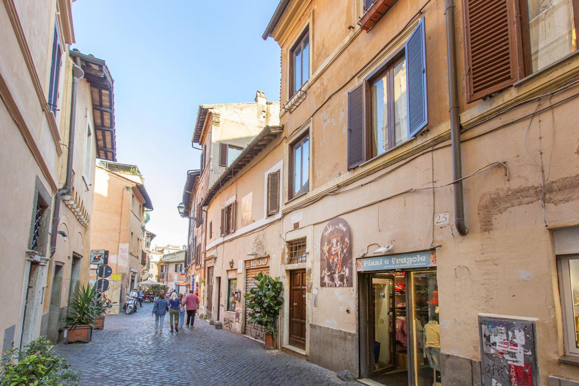 Happy Trastevere In 로마 외부 사진