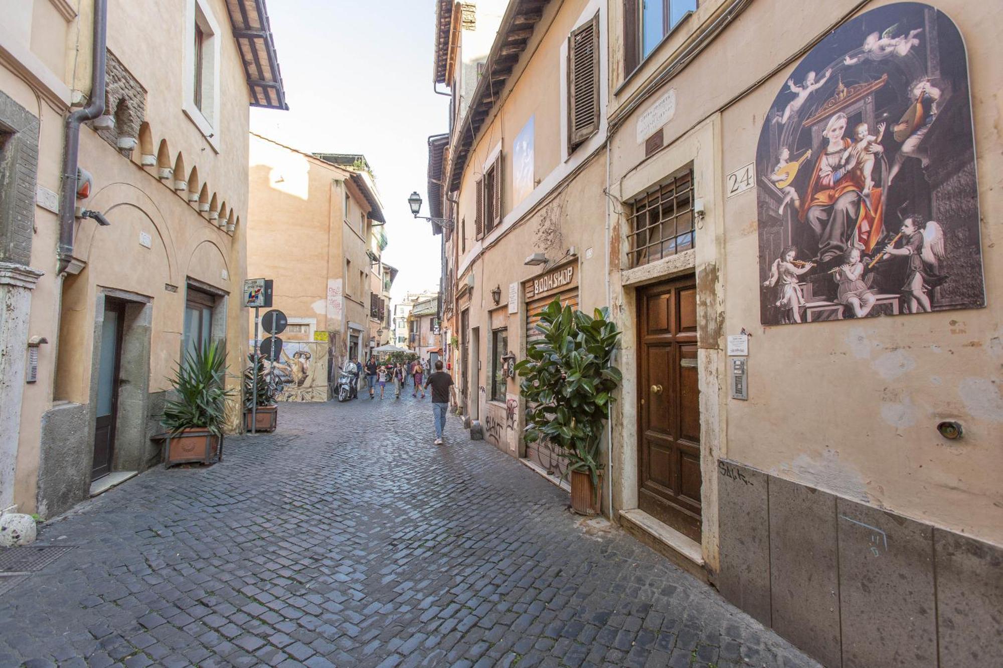 Happy Trastevere In 로마 외부 사진